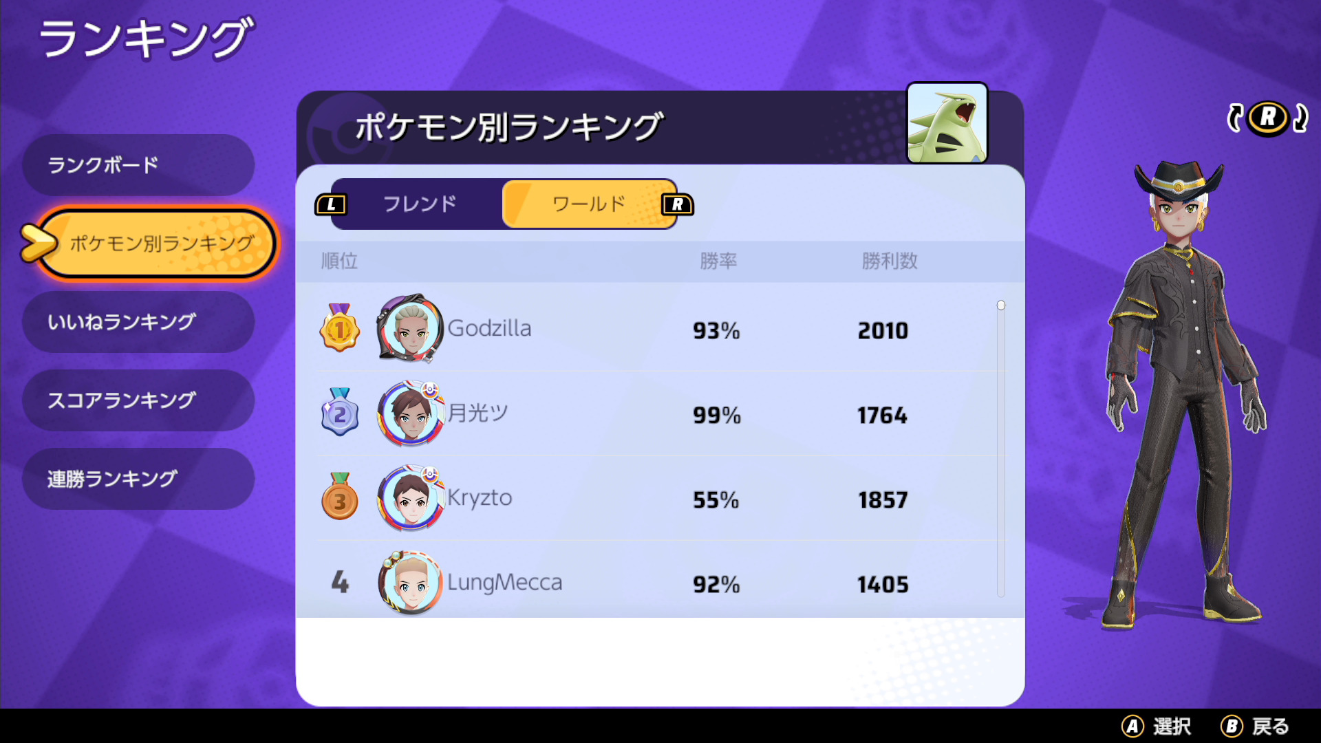 【ポケモンユナイト】バンギラスの持ち物は？マスターランク上位勢を参考にしよう【Pokémon UNITE】