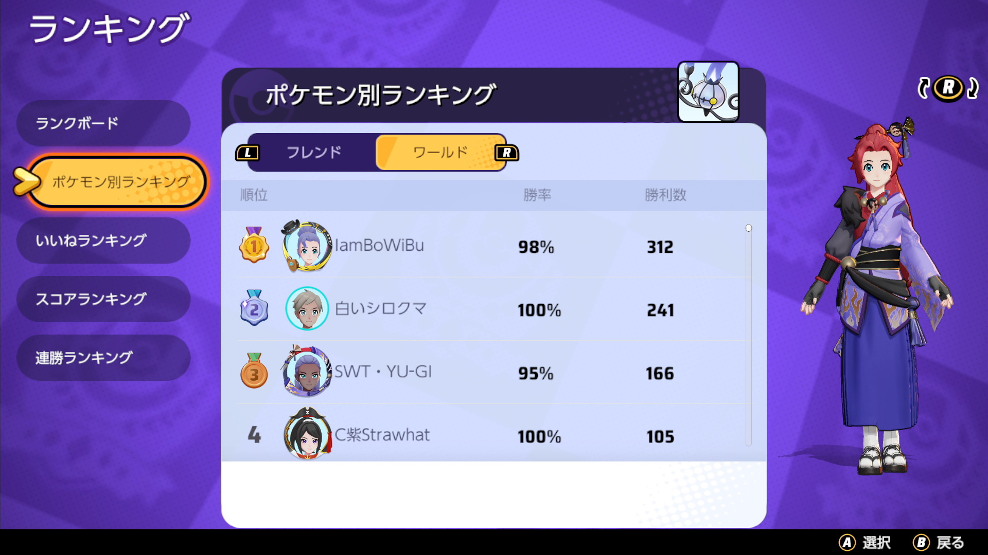 【ポケモンユナイト】シャンデラの持ち物は？マスターランク上位勢を参考にしよう【Pokémon UNITE】